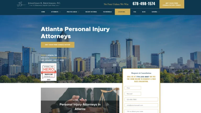Jonathan R. Brockman, P.C. - Atlanta, GA - Attorney in Atlanta
