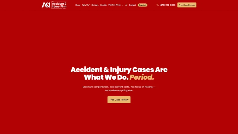 The Accident & Injury Firm - Atlanta, GA - Attorney in Atlanta