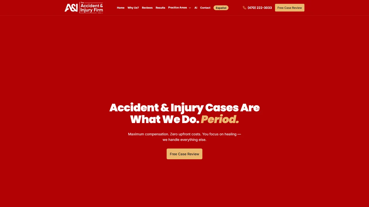 The Accident & Injury Firm - Atlanta, GA office in Atlanta, Georgia