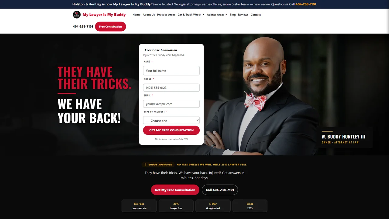 My Lawyer Is My Buddy Trial Lawyers - Atlanta, GA office in Atlanta, Georgia