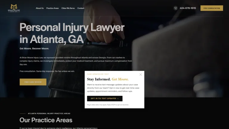 Brian Moore Injury Law - Atlanta, GA - Attorney in Atlanta