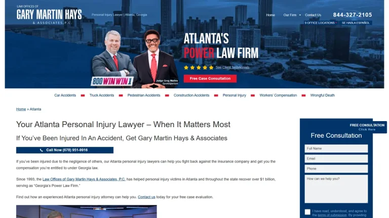 Law Offices of Gary Martin Hays & Associates, P.C. - Atlanta, GA - Attorney in Atlanta