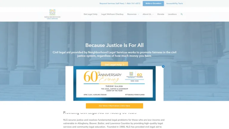 Neighborhood Legal Services - Pittsburgh, PA - Attorney in Pittsburgh