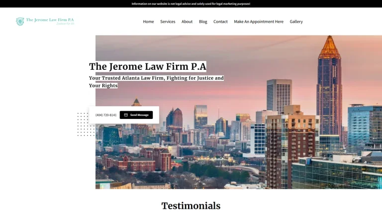 The Jerome Law Firm PA - Atlanta, GA - Attorney in Atlanta