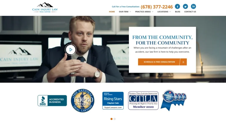 Cain Injury Law - Atlanta, GA - Attorney in Atlanta