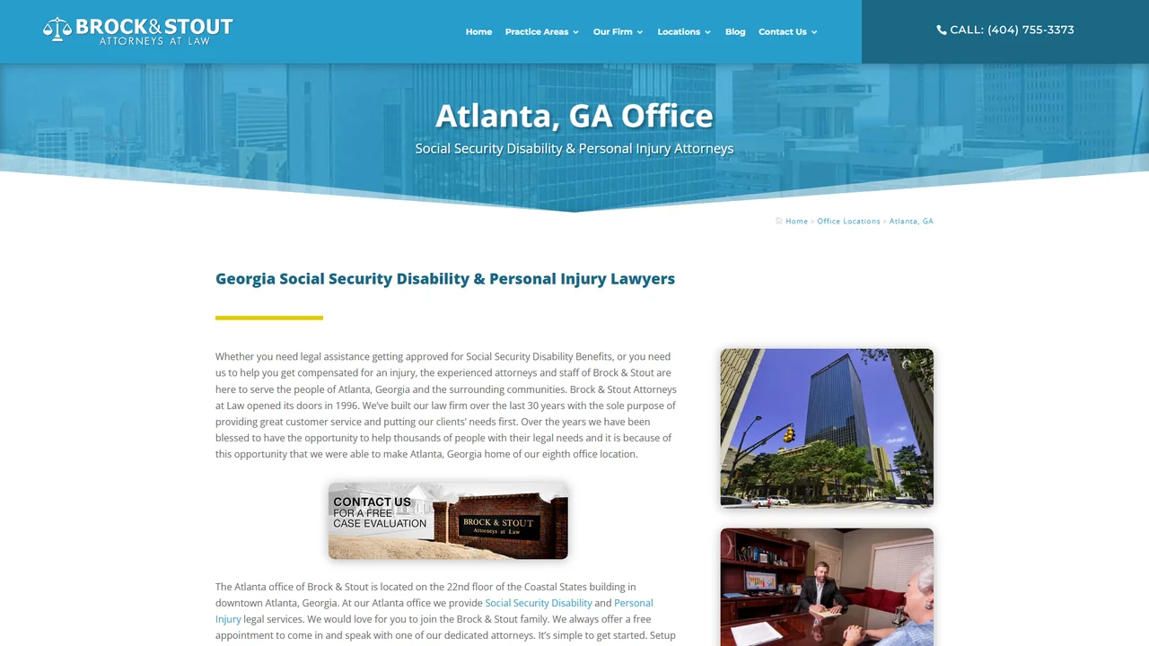 Brock & Stout Attorneys at Law - Atlanta, GA office in Atlanta, Georgia