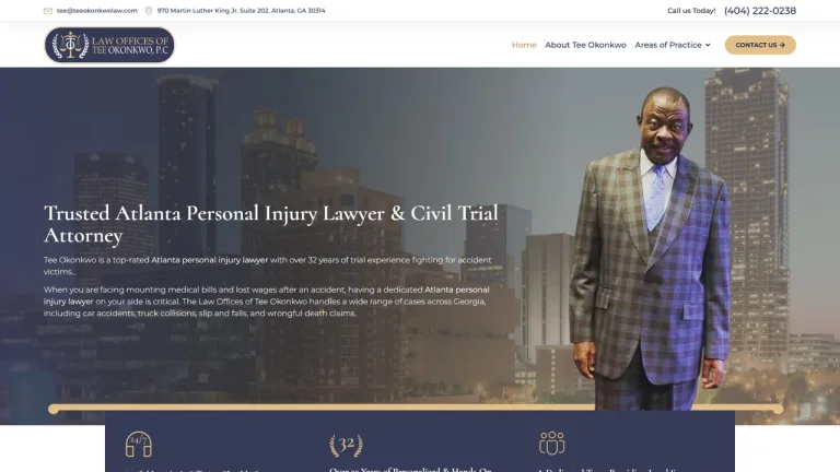 Personal Injury Law Office of Tee Okonkwo, P.C. of Atlanta - Atlanta, GA - Attorney in Atlanta