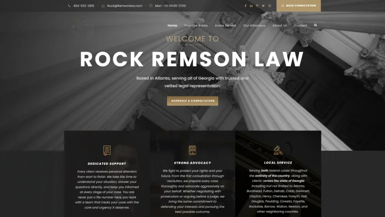 Rock Remson Law - Atlanta, GA - Attorney in Atlanta