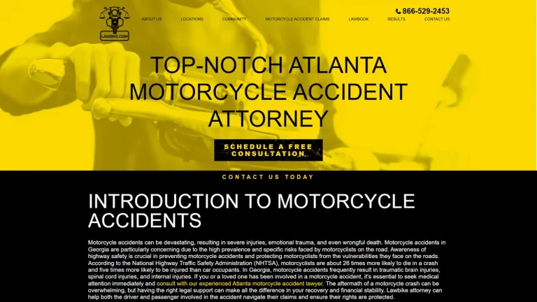 Lawbike Motorcycle Injury Lawyers - Atlanta, GA - Attorney in Atlanta