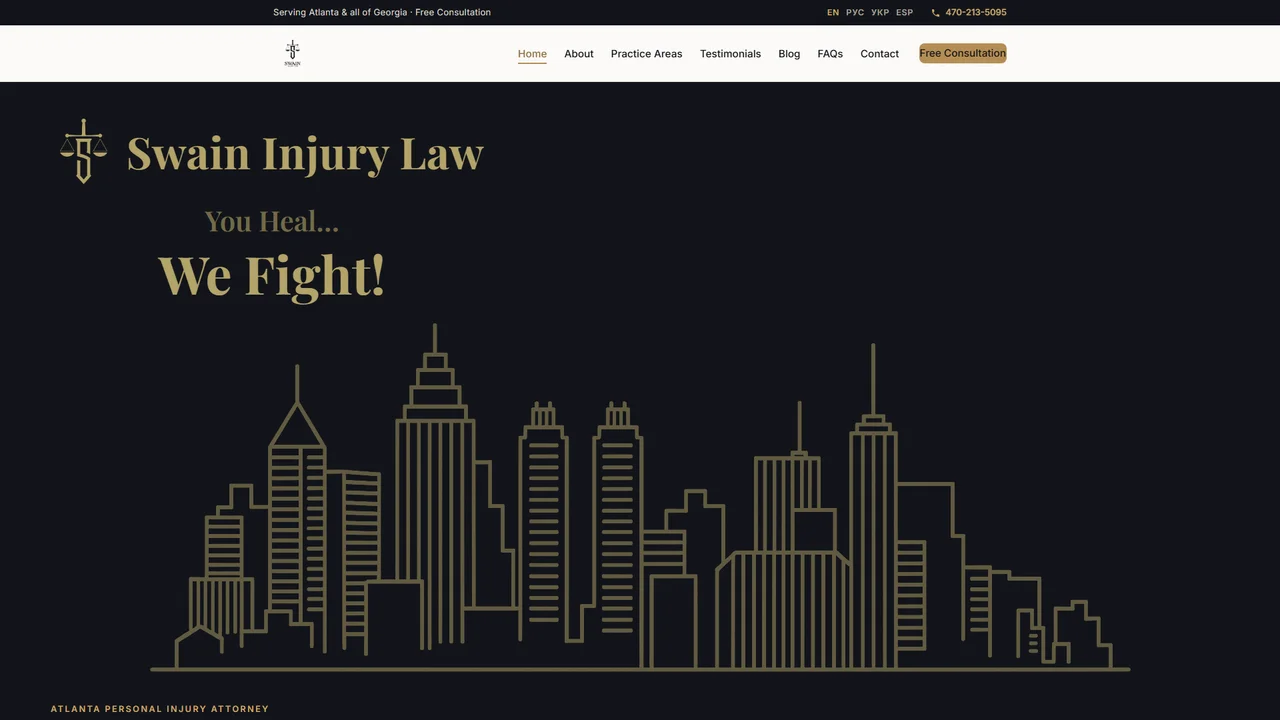 Swain Injury Law - Atlanta, GA office in Atlanta, Georgia