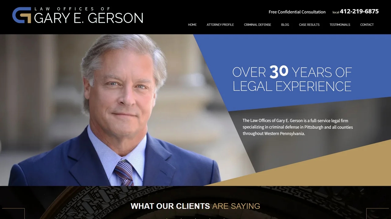 The Law Offices of Gary E. Gerson - Pittsburgh, PA office in Pittsburgh, Pennsylvania