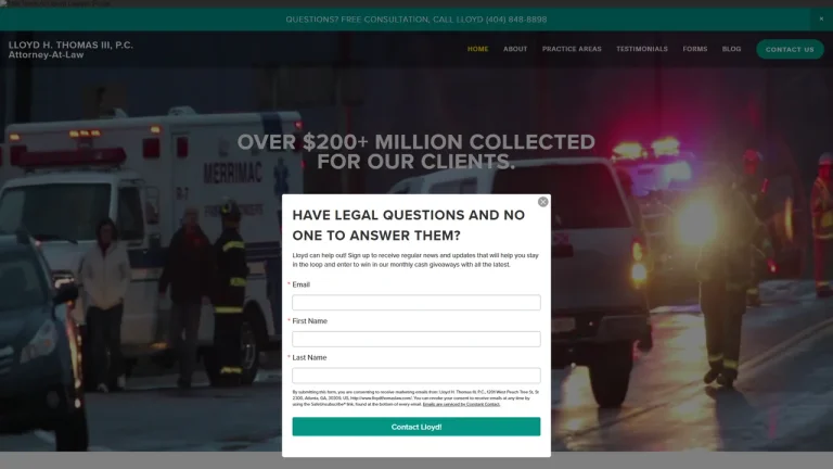 Lloyd H. Thomas, III, P.C. - Atlanta, GA - Attorney in Atlanta