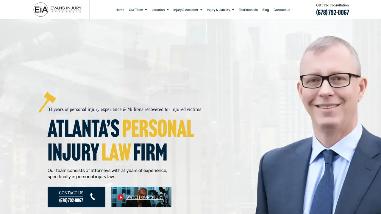 Evans Personal Injury Lawyers - Atlanta, GA office in Atlanta, Georgia