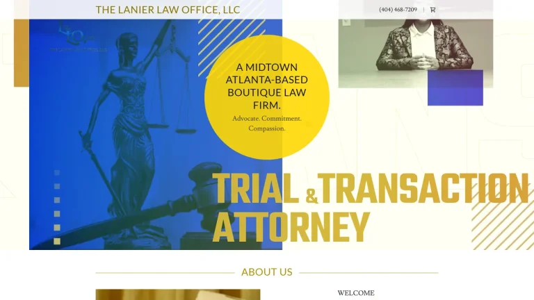 The Lanier Law Office, LLC - Atlanta, GA - Attorney in Atlanta