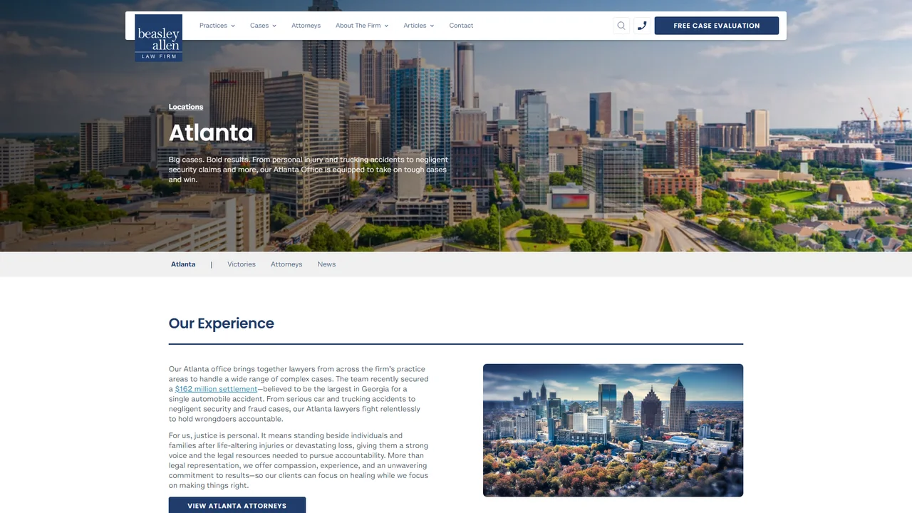 Beasley Allen Law Firm - Atlanta, GA office in Atlanta, Georgia