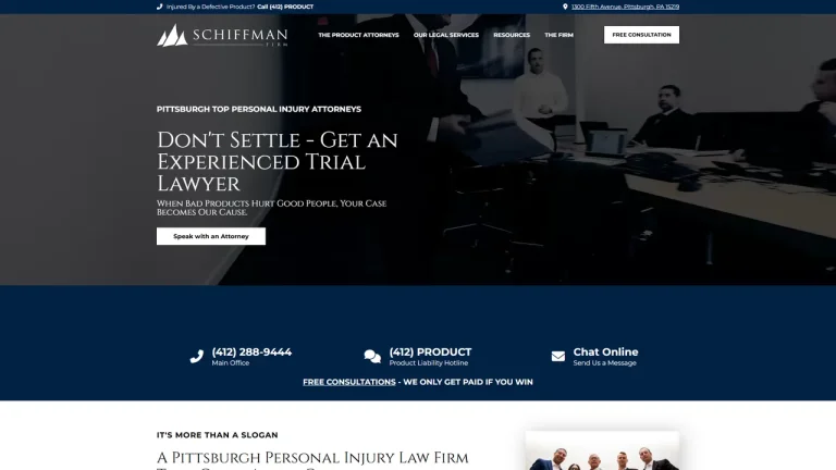 Schiffman Firm - Pittsburgh, PA - Attorney in Pittsburgh