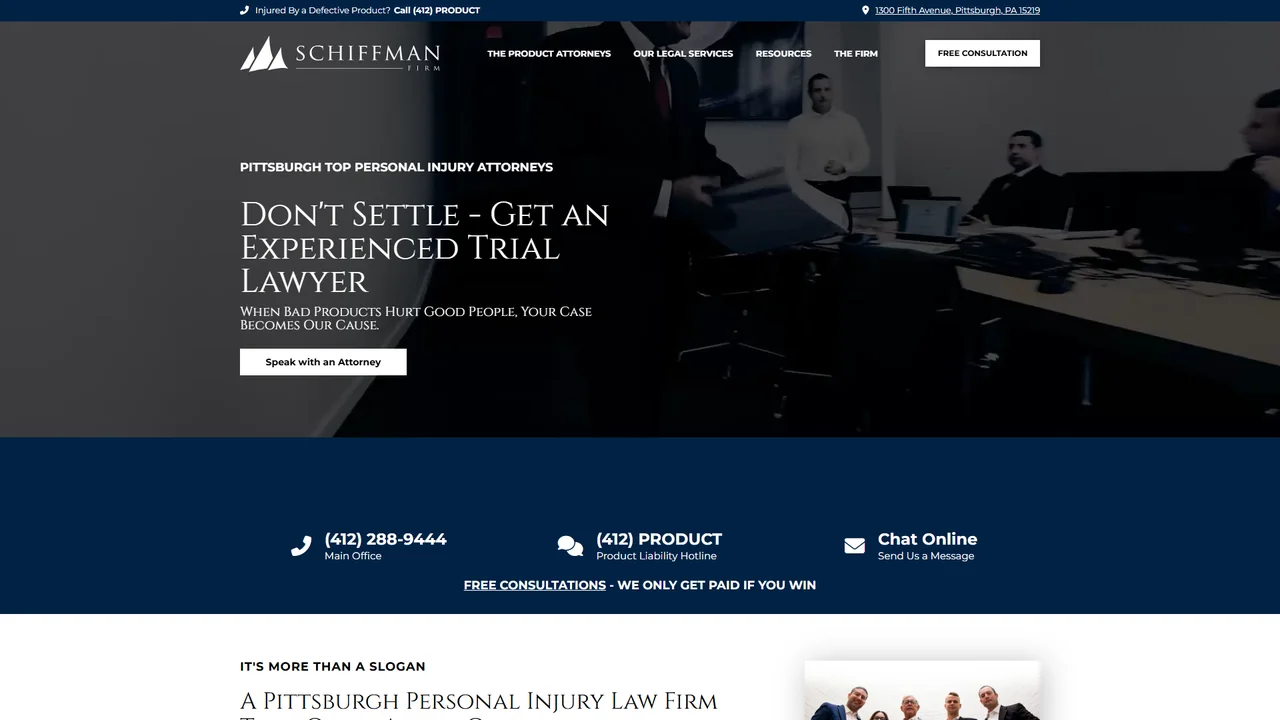 Schiffman Firm - Pittsburgh, PA office in Pittsburgh, Pennsylvania