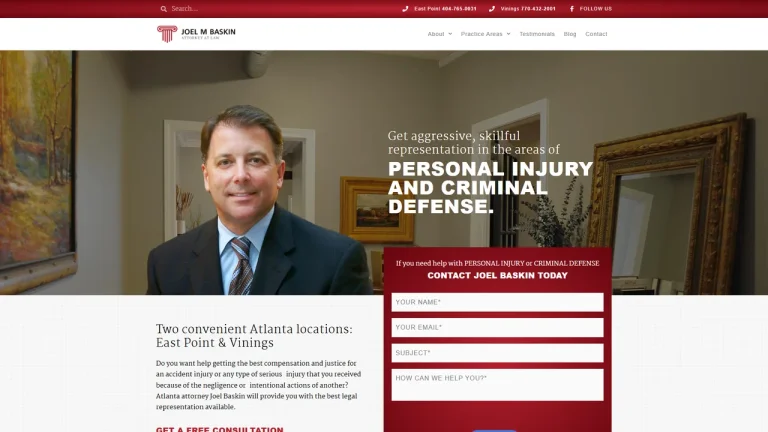 Joel M. Baskin, P.C. - Atlanta, GA - Attorney in Atlanta