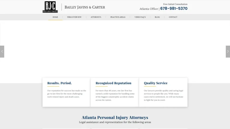 Bailey, Javins & Carter, L.C. - Atlanta, GA - Attorney in Atlanta