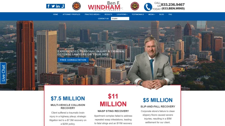 Ben F. Windham, P.C. - Atlanta, GA - Attorney in Atlanta
