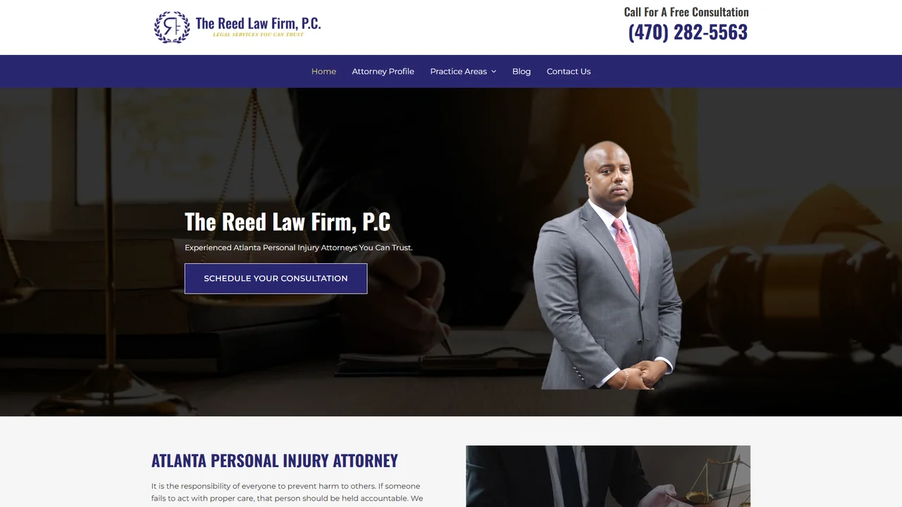 The Reed Law Firm, P.C. - Atlanta, GA office in Atlanta, Georgia