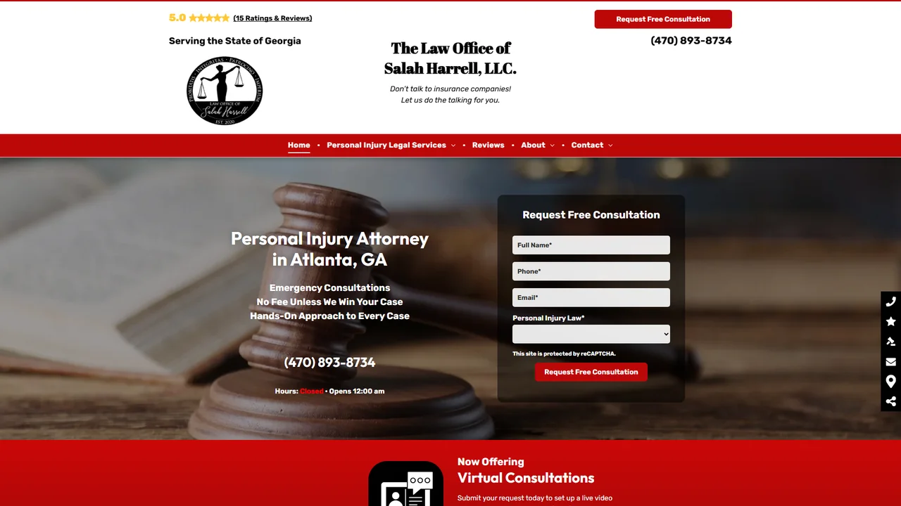 The Law Office of Salah Harrell - Atlanta, GA office in Atlanta, Georgia