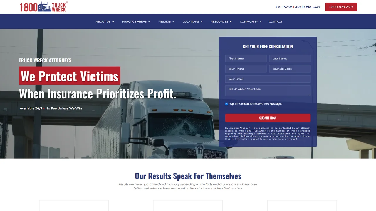 1-800-TruckWreck - Atlanta, GA office in Atlanta, Georgia