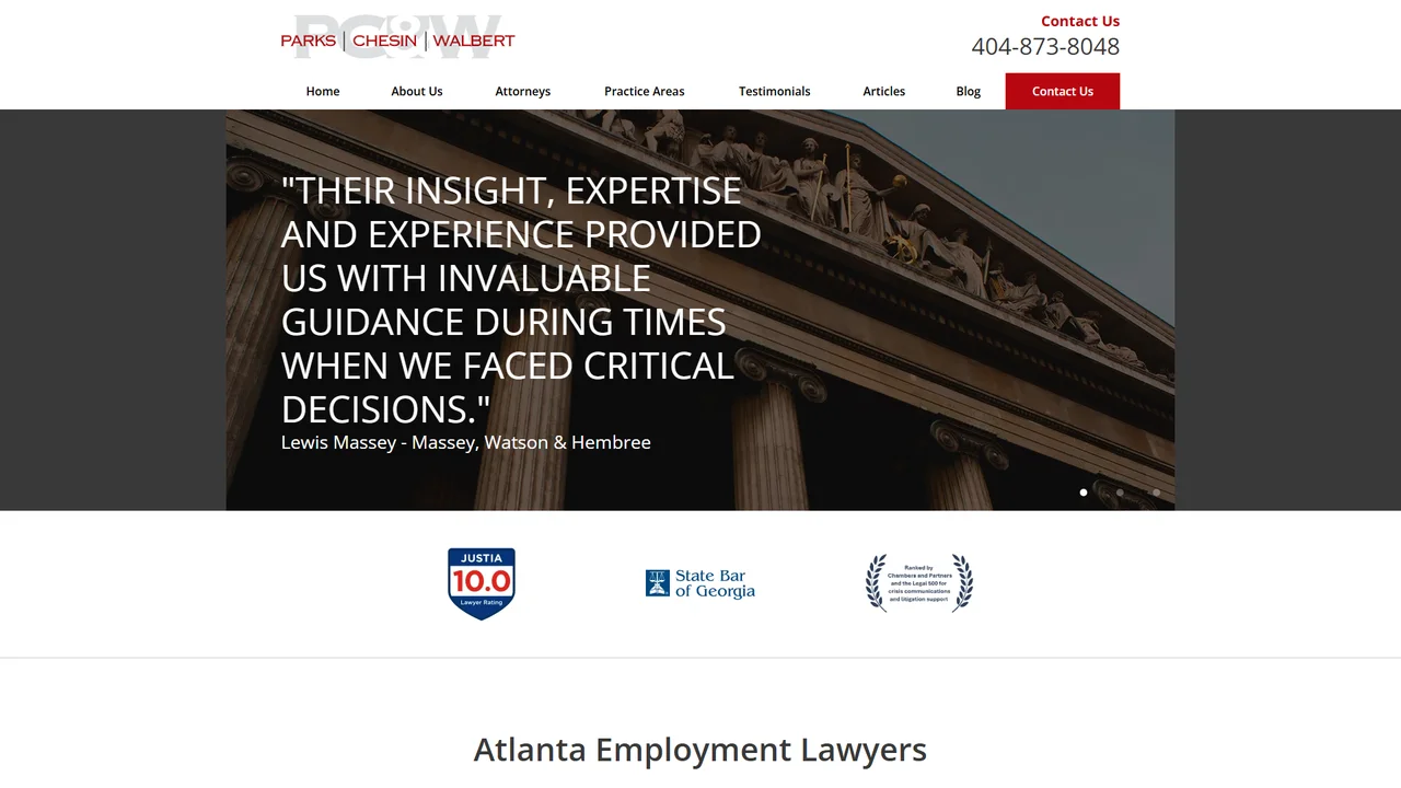 Parks, Chesin & Walbert - Atlanta, GA office in Atlanta, Georgia