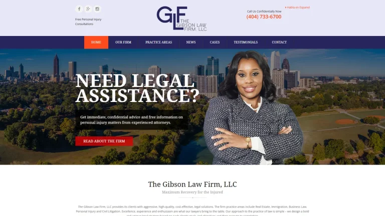 The Gibson Law Firm, LLC - Atlanta, GA - Attorney in Atlanta