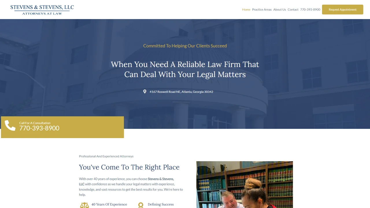 Stevens and Stevens, LLC - Atlanta, GA office in Atlanta, Georgia
