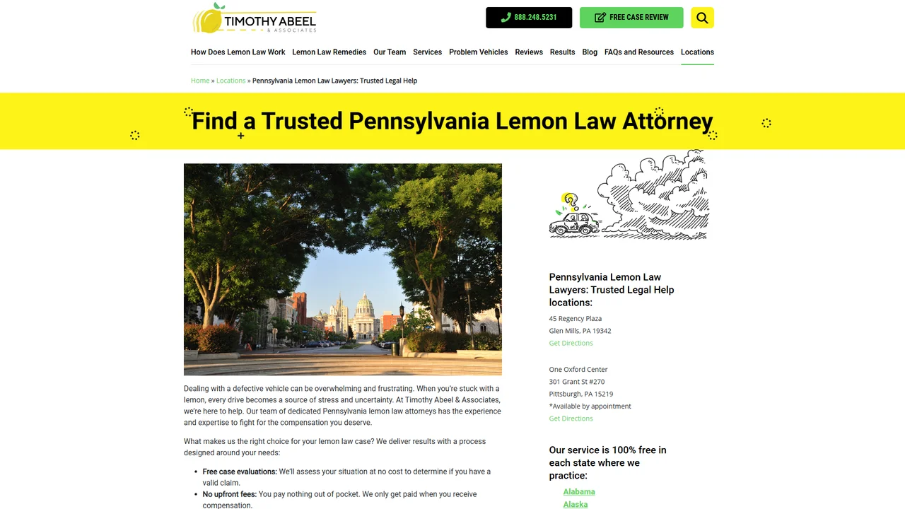Timothy Abeel & Associates, P.C. - Pittsburgh, PA office in Pittsburgh, Pennsylvania