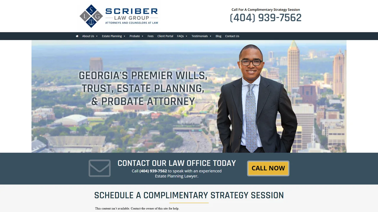Scriber Law Group, LLC - Atlanta, GA office in Atlanta, Georgia