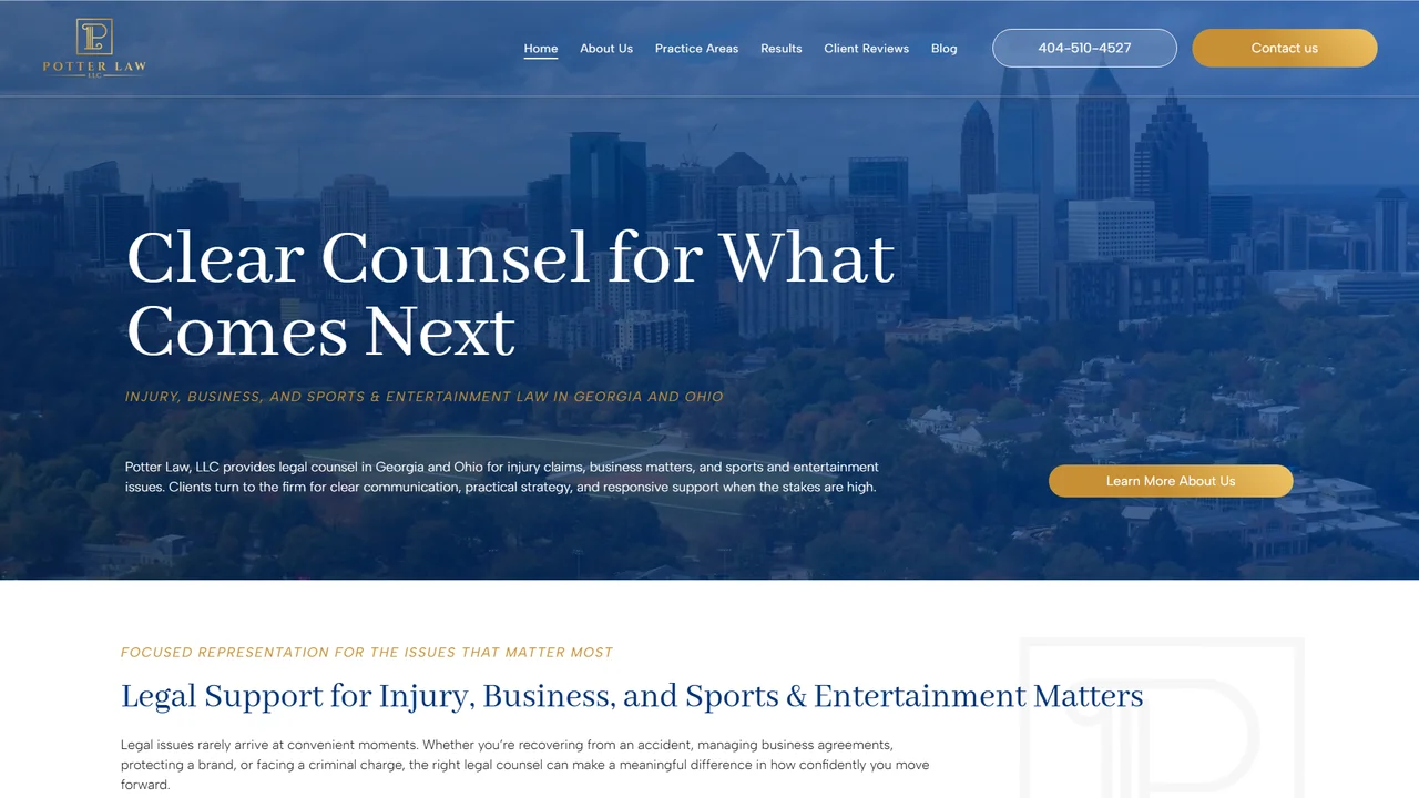 Potter Law, LLC - Atlanta, GA office in Atlanta, Georgia