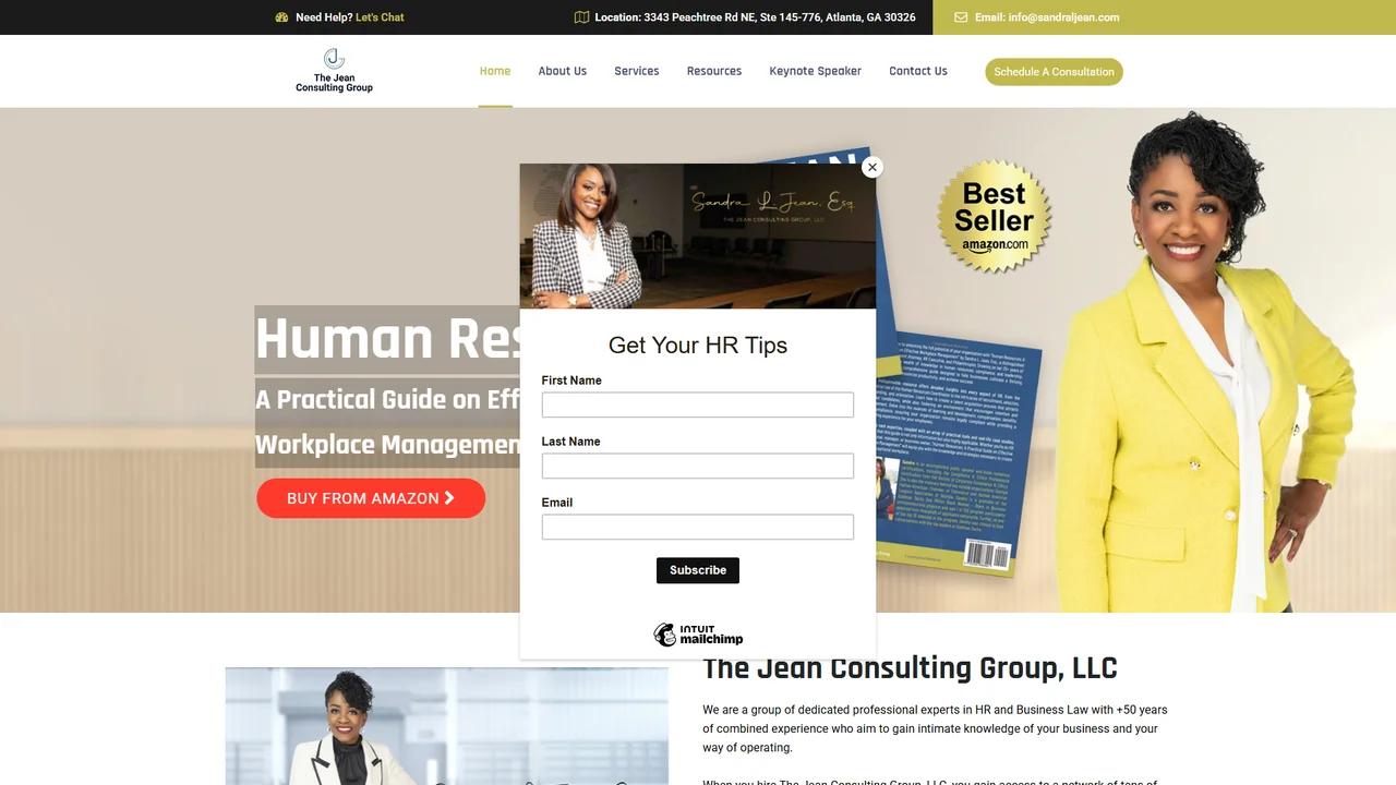 The Jean Consulting Group LLC - Atlanta, GA office in Atlanta, Georgia