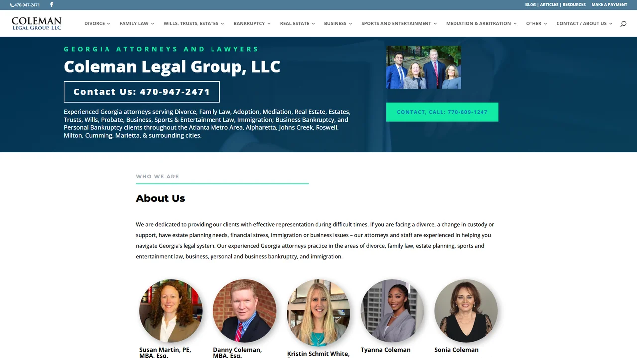 Coleman Legal Group - Atlanta, GA office in Atlanta, Georgia