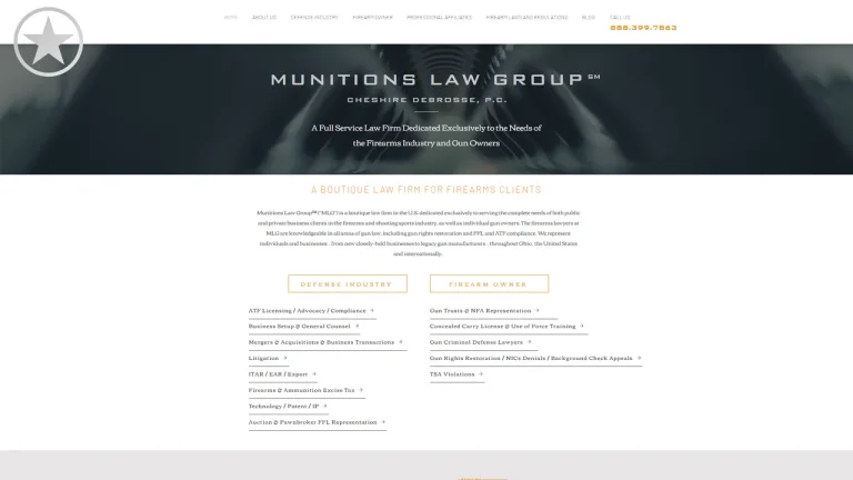 Munitions Law Group - Atlanta, GA - Attorney in Atlanta