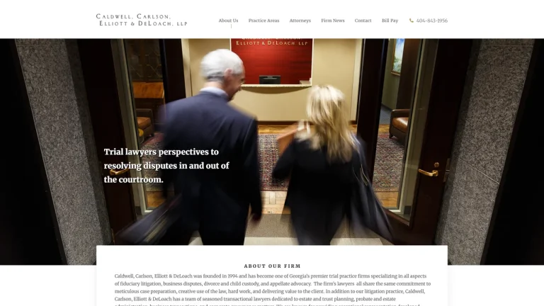 Caldwell, Carlson, Elliott & DeLoach, LLP - Atlanta, GA - Attorney in Atlanta