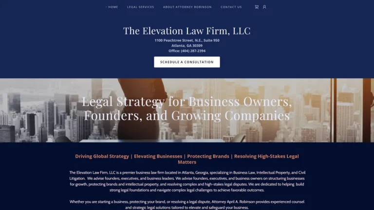 The Elevation Law Firm, LLC - Atlanta, GA - Attorney in Atlanta