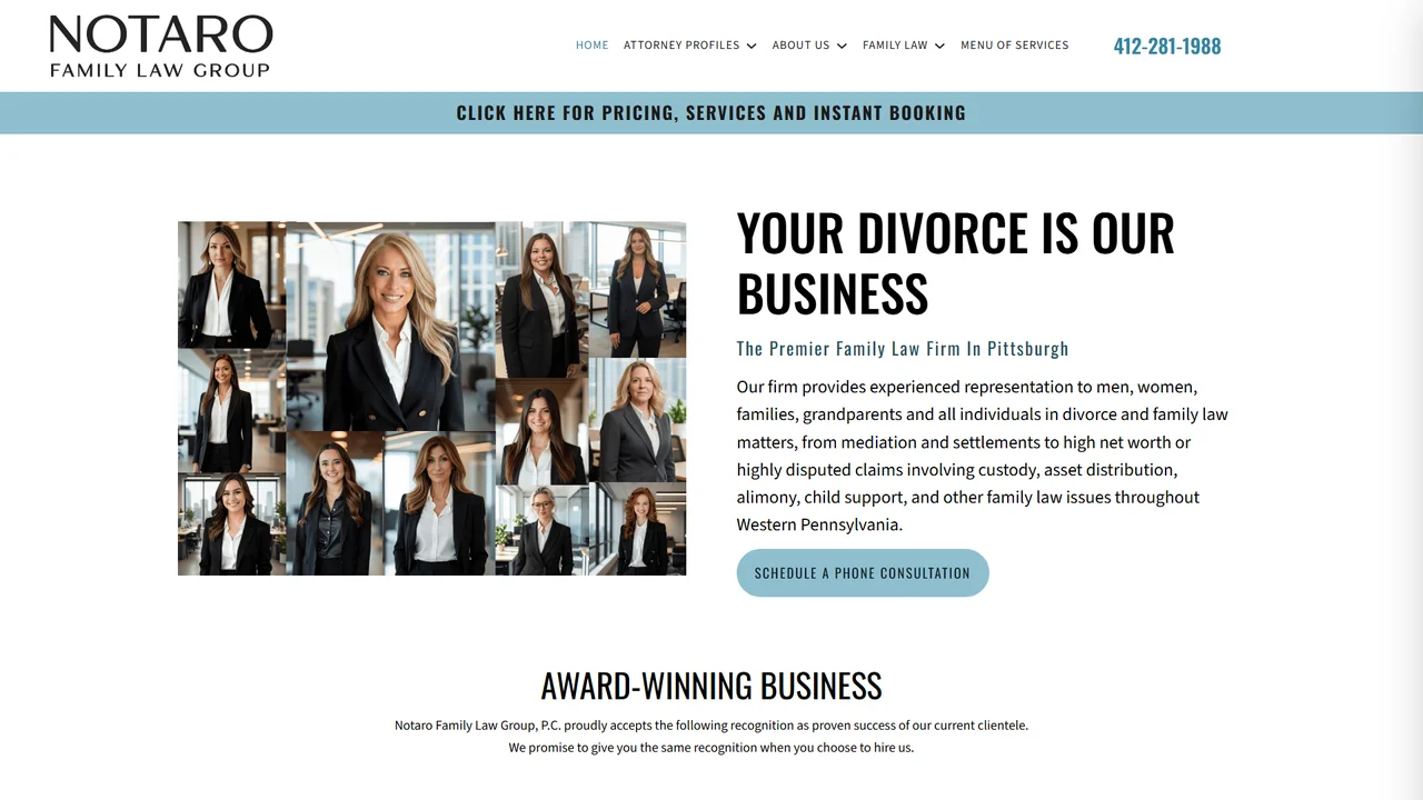 Notaro Epstein Family Law Group, P.C. - Pittsburgh, PA office in Pittsburgh, Pennsylvania
