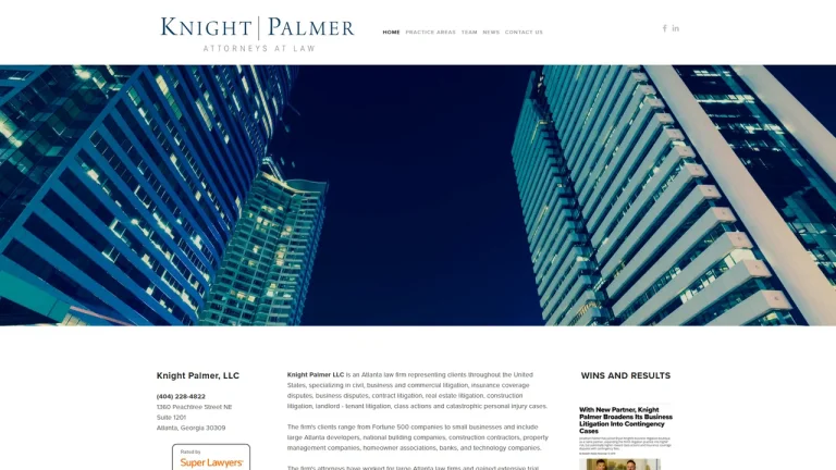 Knight Palmer, LLC - Atlanta, GA - Attorney in Atlanta