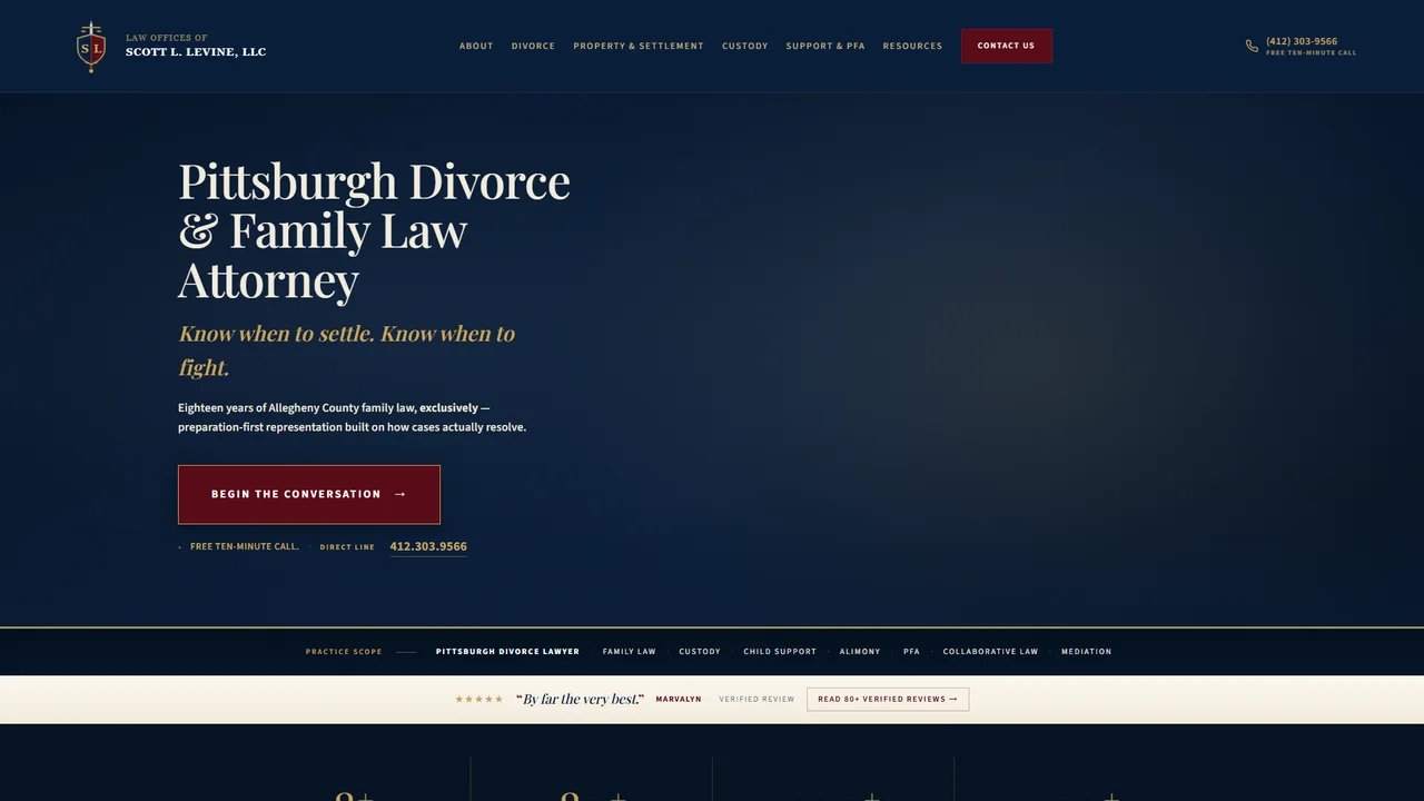 Law Offices of Scott L. Levine, LLC - Pittsburgh, PA office in Pittsburgh, Pennsylvania