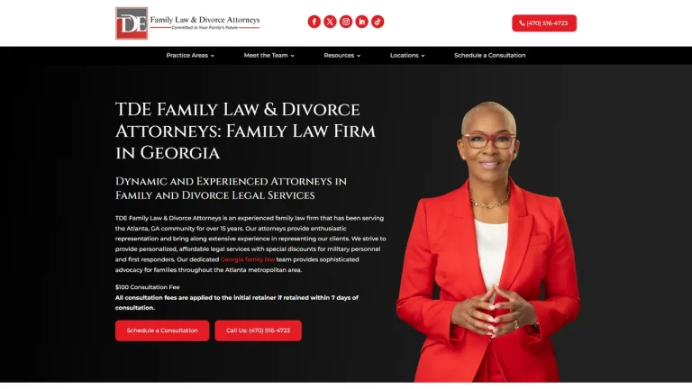 TDE Family Law and Divorce Attorneys - Atlanta, GA - Attorney in Atlanta