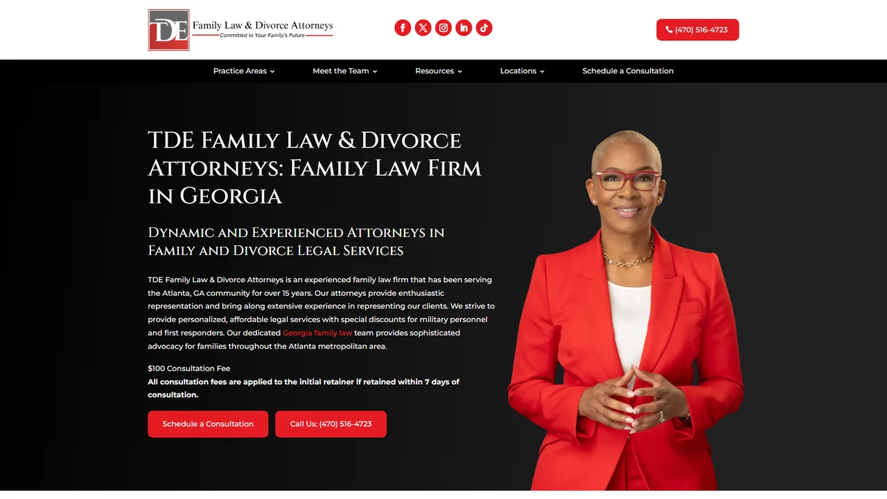 TDE Family Law and Divorce Attorneys - Atlanta, GA office in Atlanta, Georgia