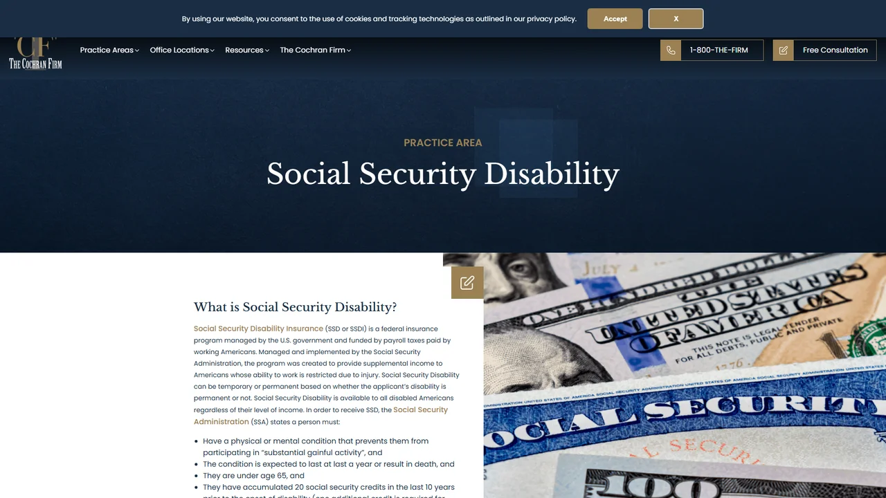 The Cochran Firm Disability - Atlanta, GA office in Atlanta, Georgia