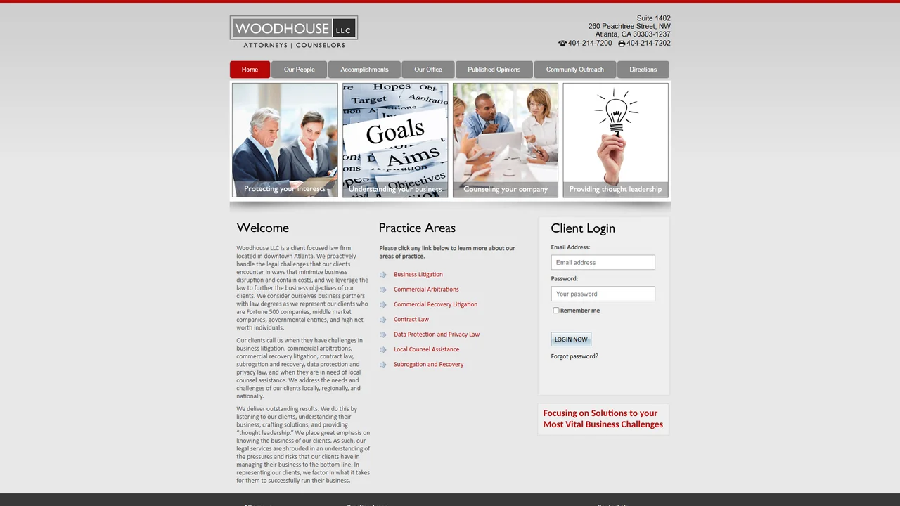Woodhouse Law Firm - Atlanta, GA office in Atlanta, Georgia