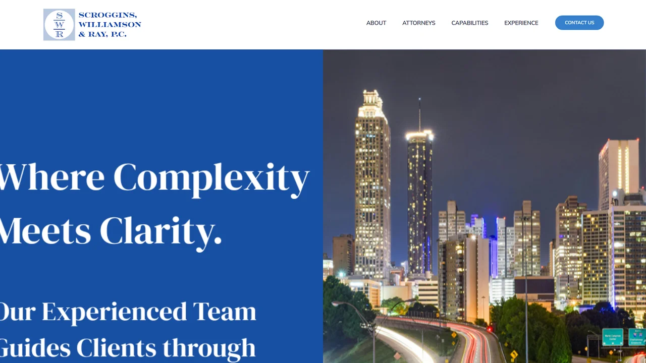 Scroggins, Williamson and Ray P.C. - Atlanta, GA office in Atlanta, Georgia