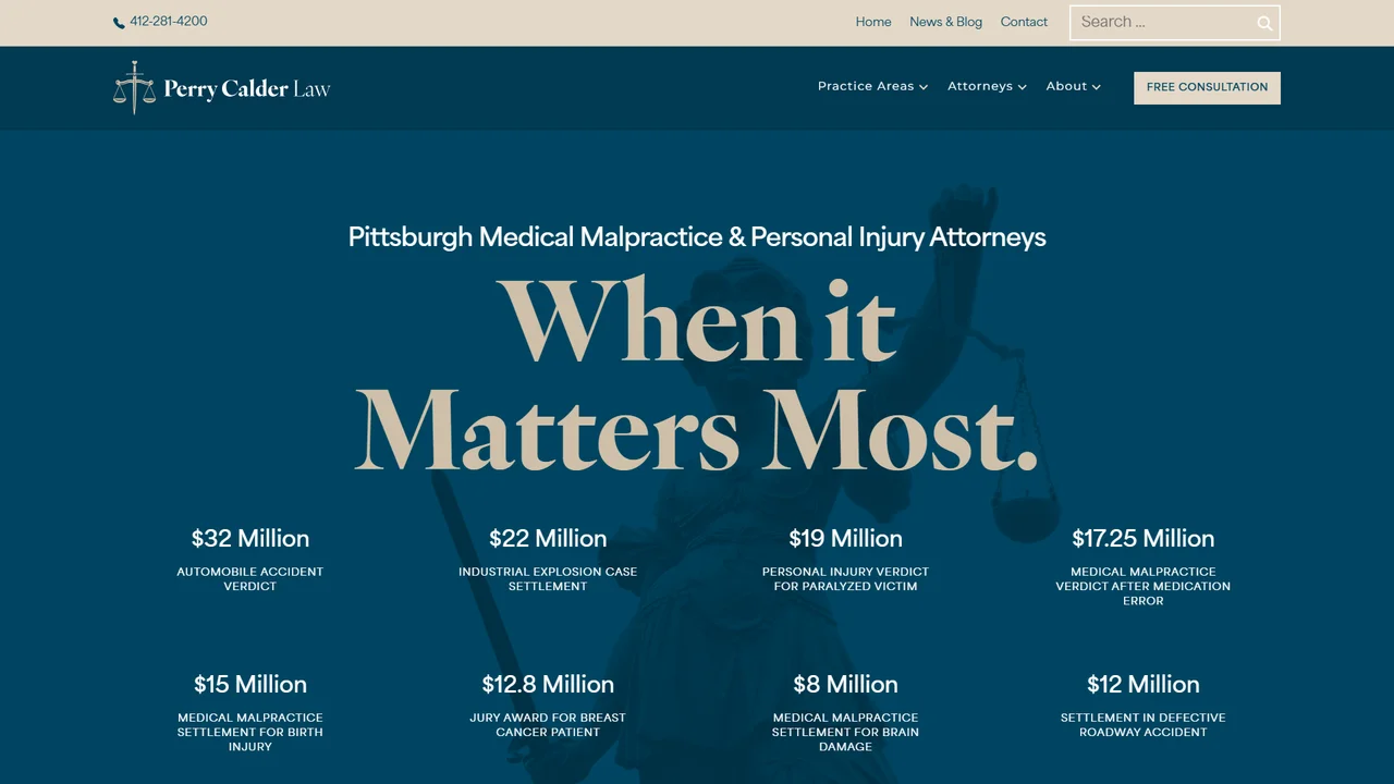 Perry Calder Law - Pittsburgh, PA office in Pittsburgh, Pennsylvania