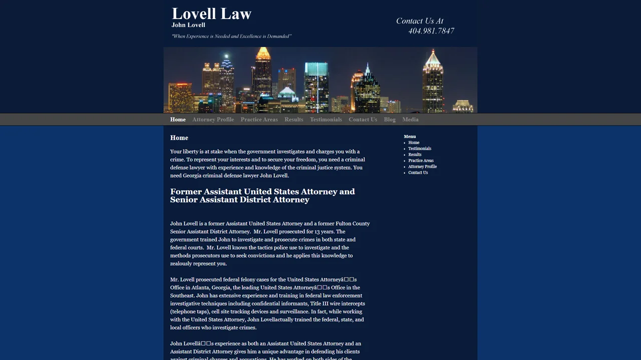 John R. Lovell, Esq., PC - Atlanta, GA office in Atlanta, Georgia