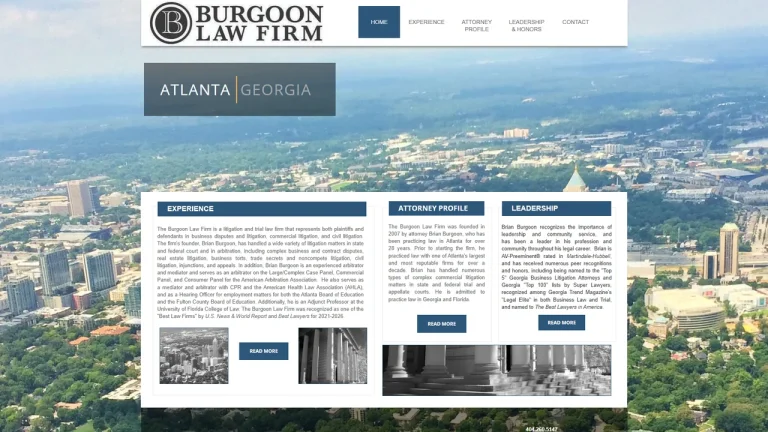 Burgoon Law Firm, LLC - Atlanta, GA - Attorney in Atlanta