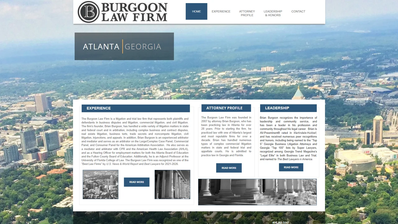Burgoon Law Firm, LLC - Atlanta, GA office in Atlanta, Georgia